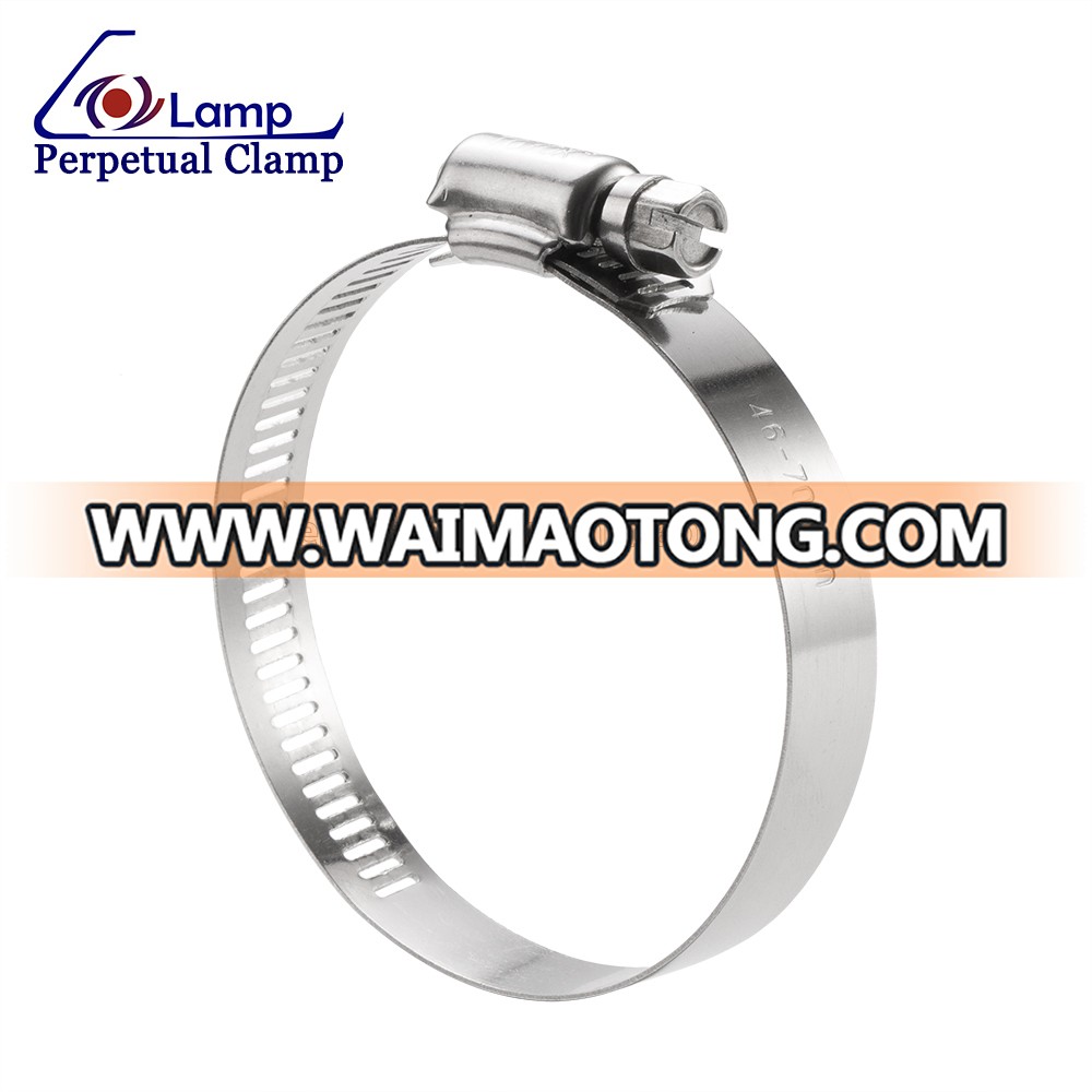 Stainless Steel American Style Type Hose Band Clamp Manufacturer